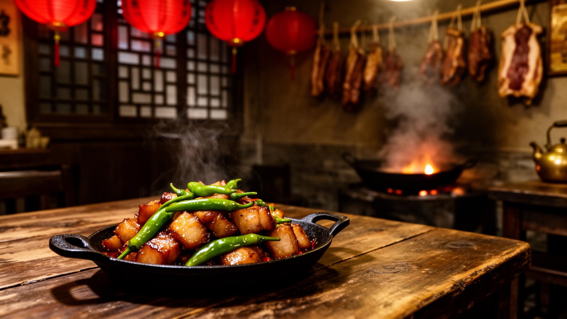 辣椒炒肉 · 湘菜门面